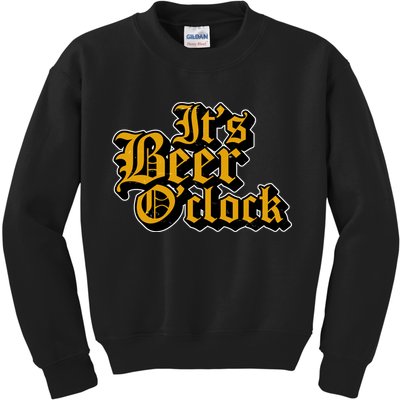 Its Beer O Clock Kids Sweatshirt