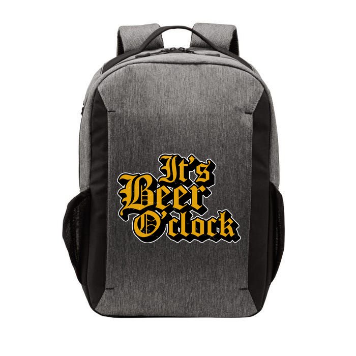 Its Beer O Clock Vector Backpack