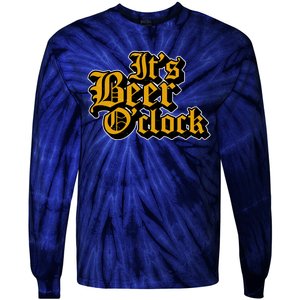 Its Beer O Clock Tie-Dye Long Sleeve Shirt