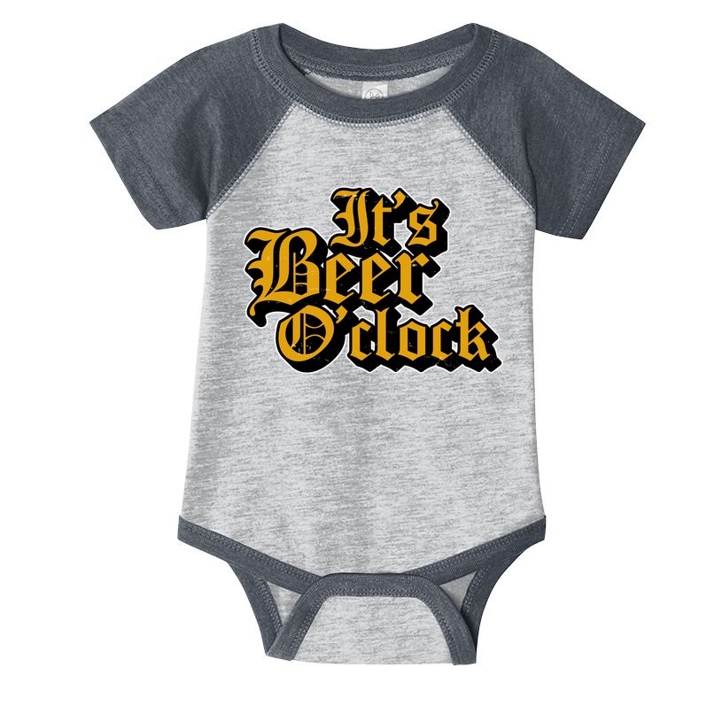 Its Beer O Clock Infant Baby Jersey Bodysuit