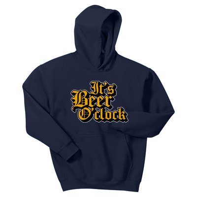 Its Beer O Clock Kids Hoodie