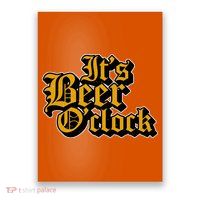 Its Beer O Clock Poster