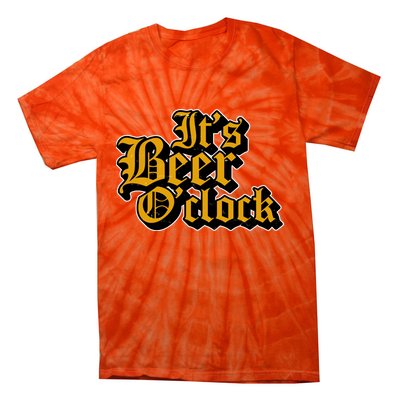 Its Beer O Clock Tie-Dye T-Shirt