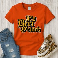 Its Beer O Clock Womens T-Shirt