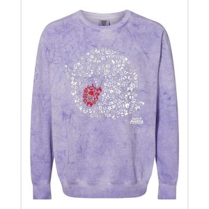 Iconic Boo Portrait Colorblast Crewneck Sweatshirt