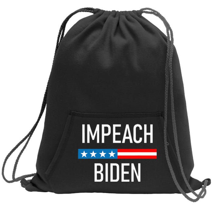 Impeach Biden - Remove Joe Biden From Office  Sweatshirt Cinch Pack Bag