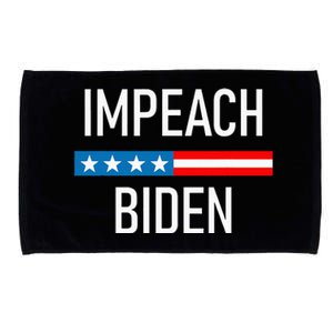 Impeach Biden - Remove Joe Biden From Office  Microfiber Hand Towel