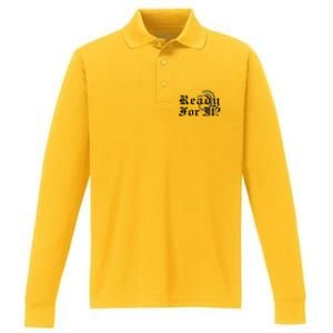 Inspired By Reputation Taylor Performance Long Sleeve Polo