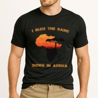 I Bless Rains Down In Africa Farmer Proud Africa Map Cooling Performance Crew T-Shirt
