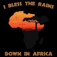 I Bless Rains Down In Africa Farmer Proud Africa Map Cooling Performance Crew T-Shirt