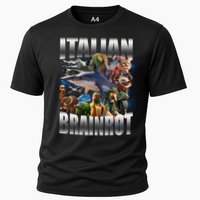 Italian Brainrot Shark Cooling Performance Crew T-Shirt