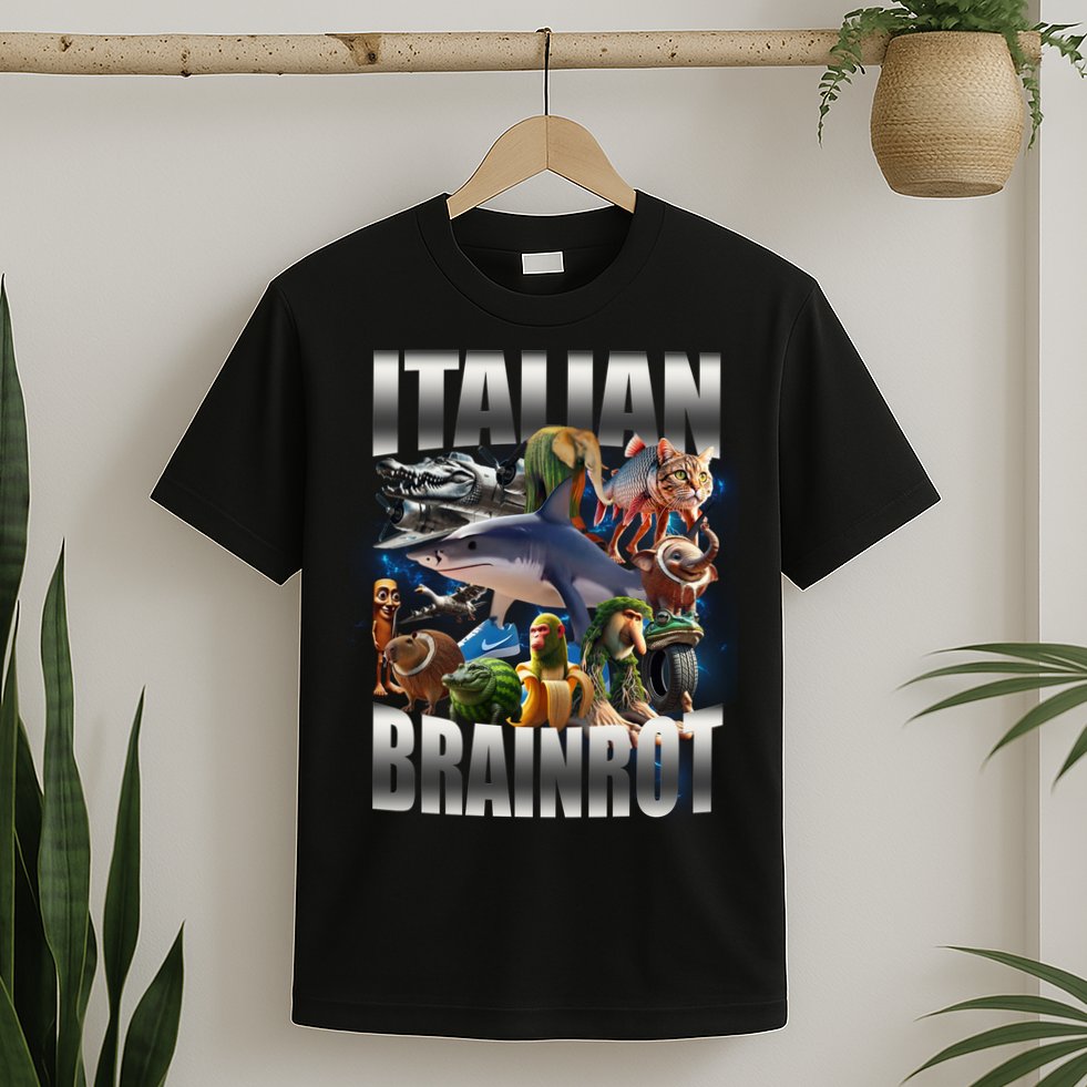 Italian Brainrot Shark T-Shirt