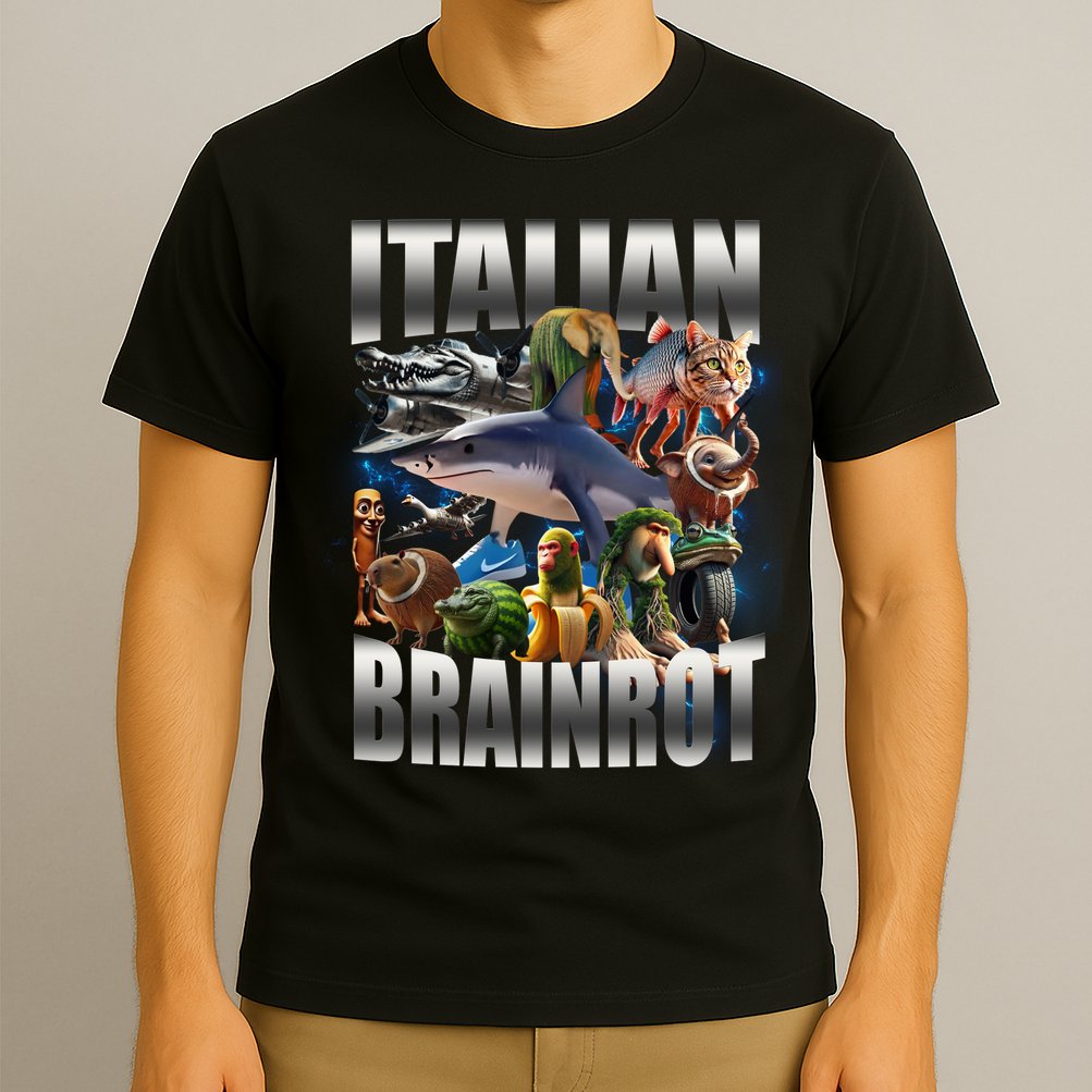 Italian Brainrot Shark T-Shirt