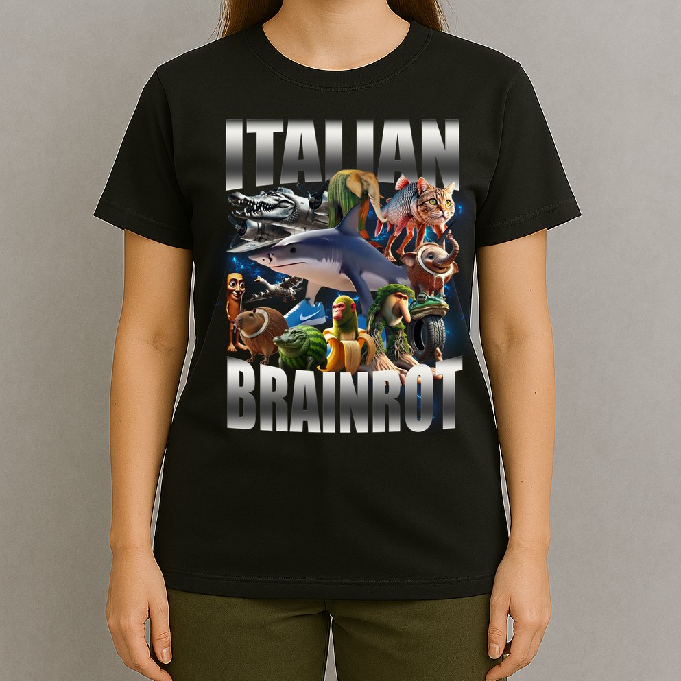 Italian Brainrot Shark T-Shirt