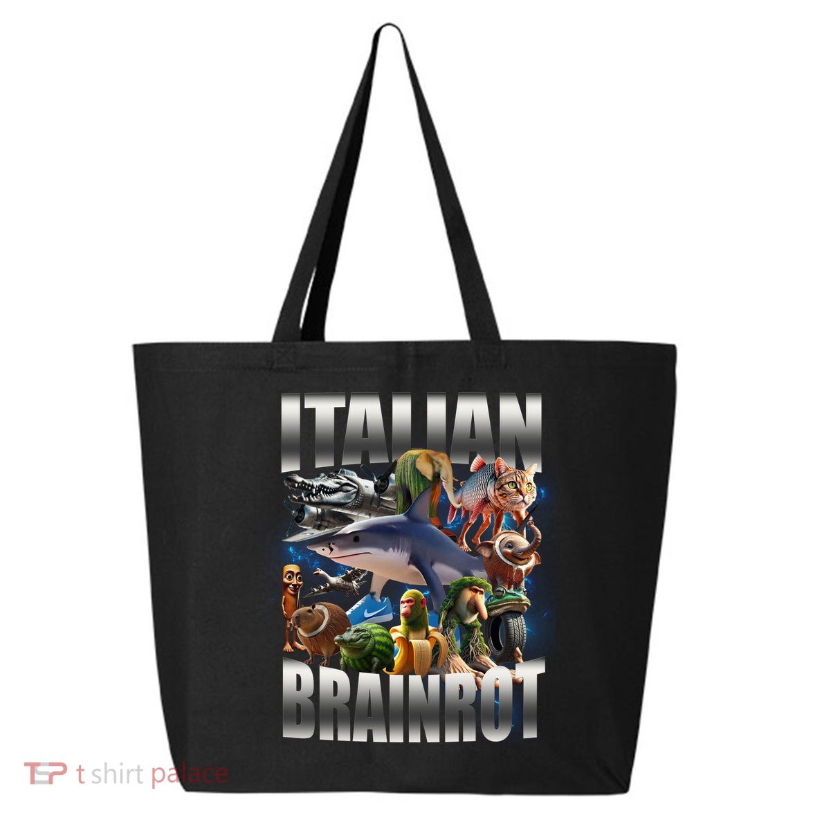 Italian Brainrot Shark 25L Jumbo Tote