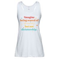 Imagine Being Scared Of Diversity But Not Dictatorship  Ladies Essential Flowy Tank