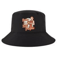 I Bake So I Don't Kill People Cool Comfort Performance Bucket Hat