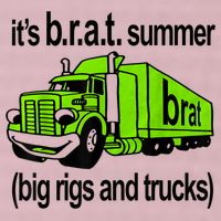 ItS Brat Summer Big Rigs And Trucks 25L Jumbo Tote