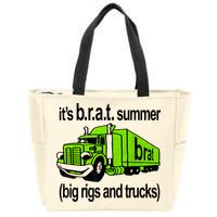 ItS Brat Summer Big Rigs And Trucks Zip Tote Bag