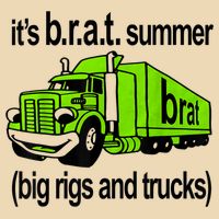 ItS Brat Summer Big Rigs And Trucks Zip Tote Bag