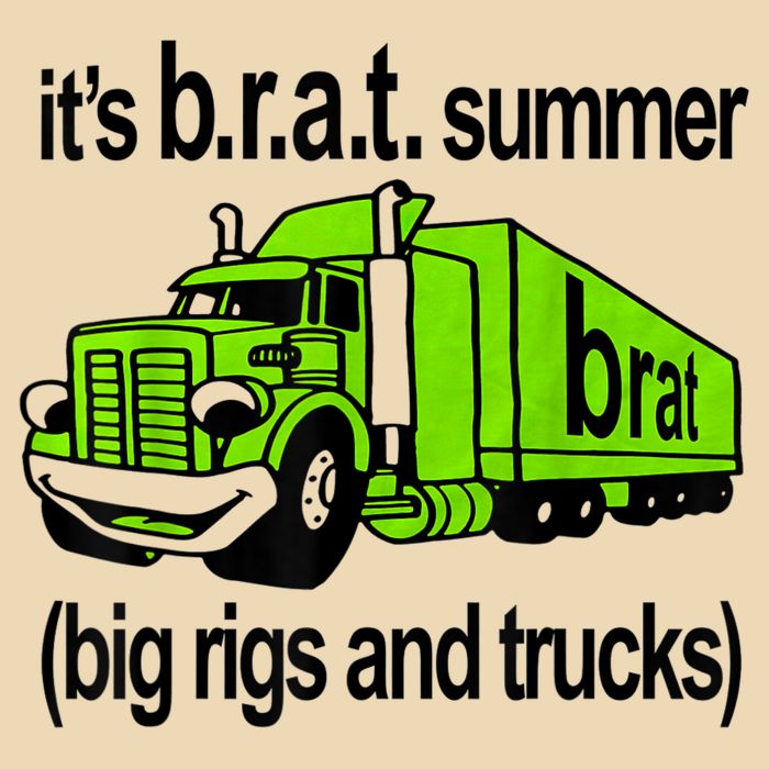 ItS Brat Summer Big Rigs And Trucks Zip Tote Bag