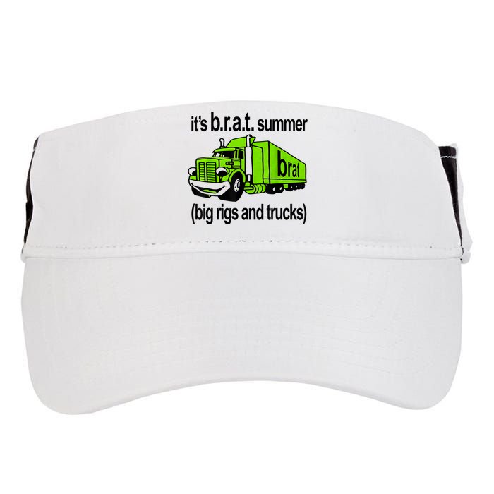 ItS Brat Summer Big Rigs And Trucks Adult Drive Performance Visor