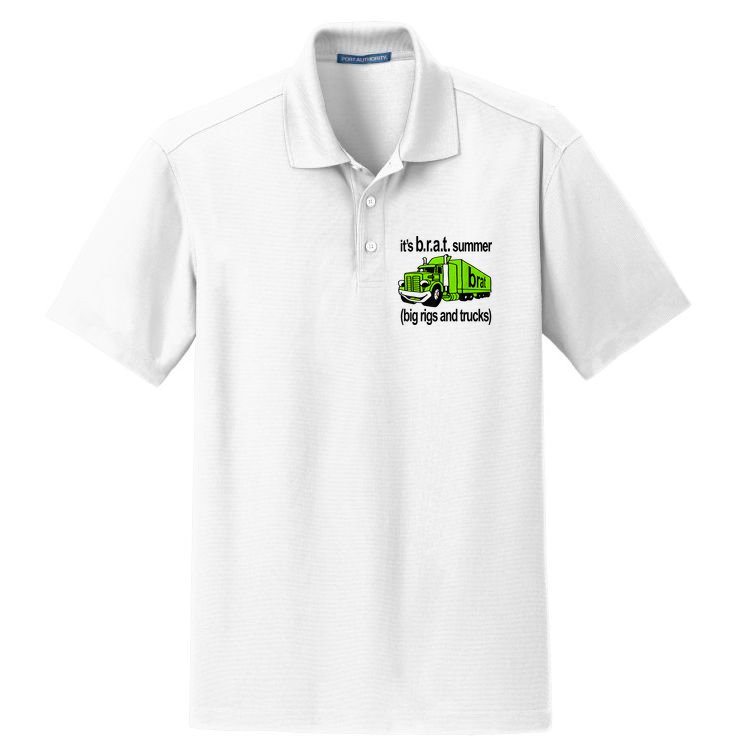 ItS Brat Summer Big Rigs And Trucks Dry Zone Grid Polo