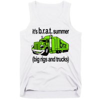 ItS Brat Summer Big Rigs And Trucks Tank Top