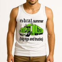 ItS Brat Summer Big Rigs And Trucks Tank Top