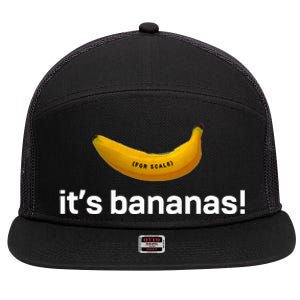 ItS Bananas Starship 7 Panel Mesh Trucker Snapback Hat