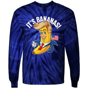 ItS Bananas Starship Funny Meme Humor Trump Tie-Dye Long Sleeve Shirt