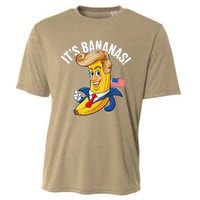 ItS Bananas Starship Funny Meme Humor Trump Cooling Performance Crew T-Shirt