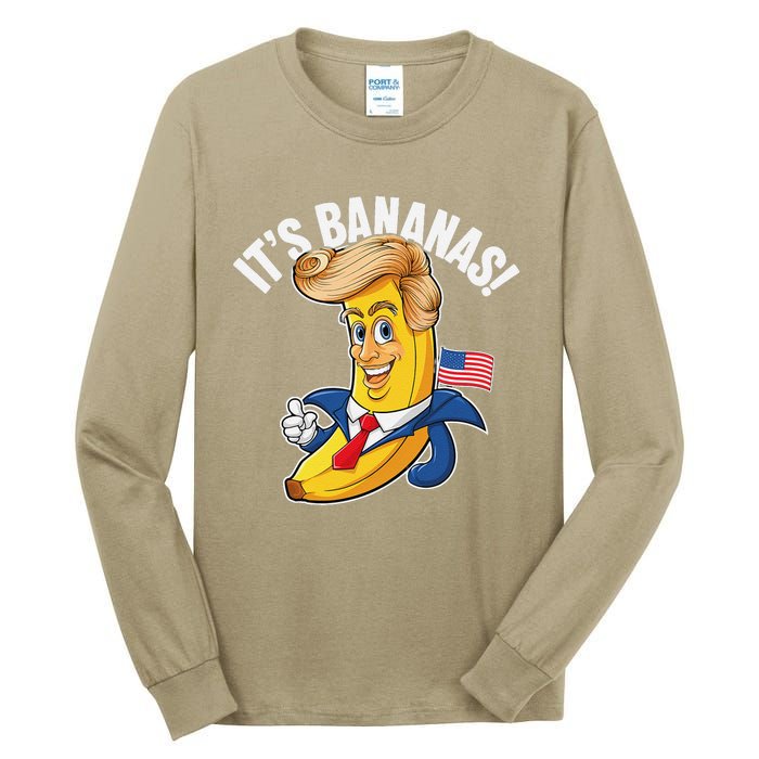 ItS Bananas Starship Funny Meme Humor Trump Tall Long Sleeve T-Shirt