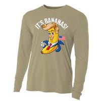 ItS Bananas Starship Funny Meme Humor Trump Cooling Performance Long Sleeve Crew