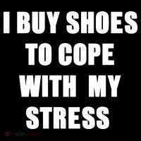 I BUY SHOES TO COPE WITH MY STRESS 7-Panel Snapback Hat