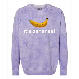 ItS Bananas Starship Colorblast Crewneck Sweatshirt