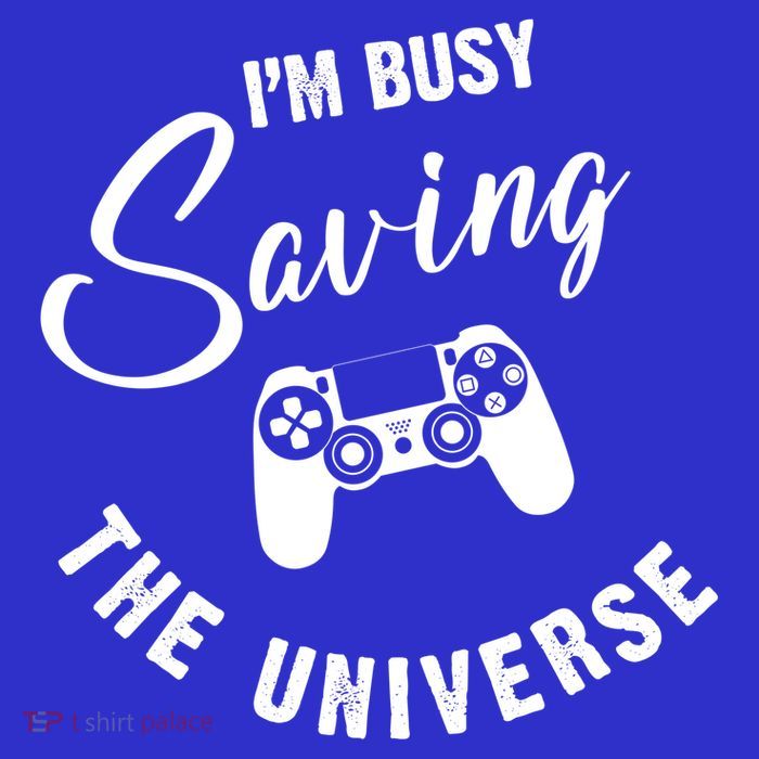I'm Busy Saving The Universe Gamer Apron