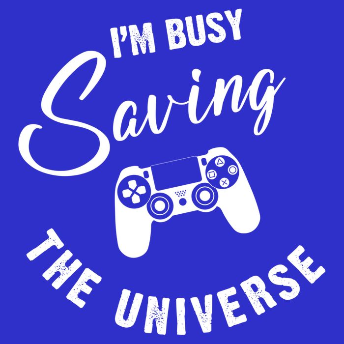I'm Busy Saving The Universe Gamer 16 in Basic Backpack