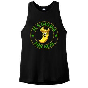 ItS Bananas Starship Trump Banana For Scales Ladies PosiCharge Tri-Blend Wicking Tank