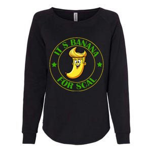 ItS Bananas Starship Trump Banana For Scales Womens California Wash Sweatshirt