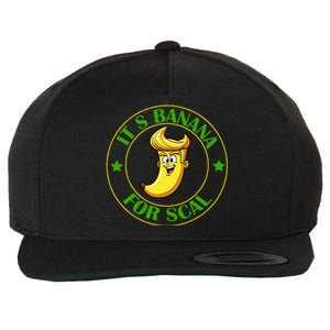 ItS Bananas Starship Trump Banana For Scales Wool Snapback Cap