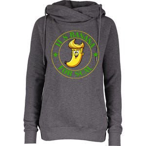 ItS Bananas Starship Trump Banana For Scales Womens Funnel Neck Pullover Hood