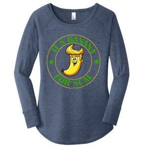 ItS Bananas Starship Trump Banana For Scales Women's Perfect Tri Tunic Long Sleeve Shirt