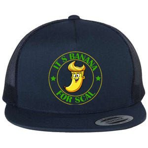 ItS Bananas Starship Trump Banana For Scales Flat Bill Trucker Hat