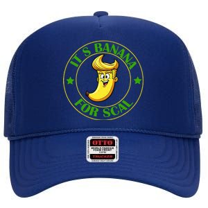 ItS Bananas Starship Trump Banana For Scales High Crown Mesh Back Trucker Hat