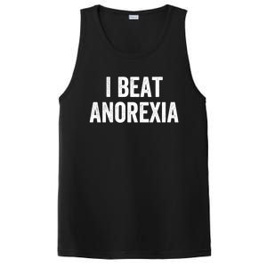 I Beat Survived Anorexia Awareness Survivor Gift PosiCharge Competitor Tank