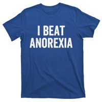 I Beat Survived Anorexia Awareness Survivor Gift T-Shirt