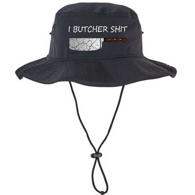 I Butcher Shit Funny Butcher Meat Cutter Gift Bucket Hat