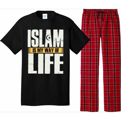 Islam Believe Symbol Muslim Sign Ramadan Religion Gift Pajama Set