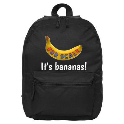 ItS Banana Starship 16 in Basic Backpack